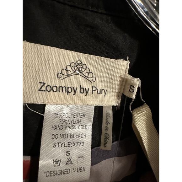 Zoompy By Pury Womens Size Small Button Front Dress Jacket Blazer - Picture 3 of 5